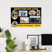 Poster photo VolleyChick Custom Volleyball (Bureau à domicile)