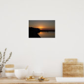 Poster photo Waterscape Sunset (Cuisine)