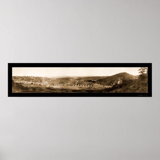 Poster Photo Woodmen America 1909 (Devant)