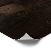 Poster Photograph of an old, rusty iron truss bridge  (Coin)