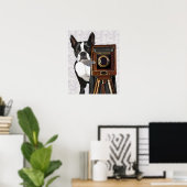 Poster Photographe Boston Terrier (Bureau à domicile)