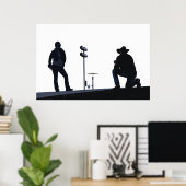 Poster Photographe Cowboy (Bureau à domicile)
