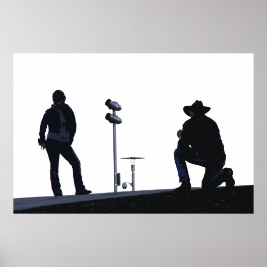 Poster Photographe Cowboy (Devant)