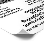 Poster Photographe d'icône de caméra numérique, location  (Coin)