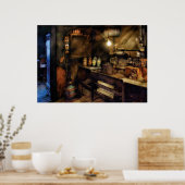 Poster Photographe - La Salle Sombre (Cuisine)