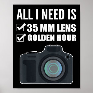 Poster Photographe Mariage de lentilles de 35 mm