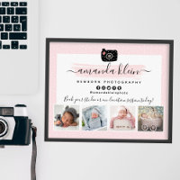 Photographe minimaliste Cute Camera Logo Marketing