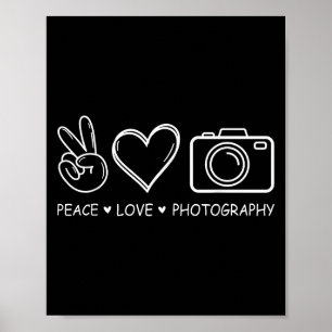 Poster Photographe Photo Harmonie - Peace Love Photograph