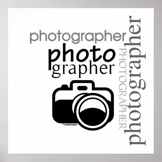 Poster Photographe v.2 (Devant)