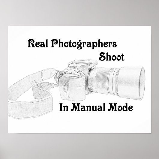 Poster Photographes réels (Devant)