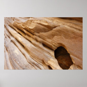 Poster Photographie abstraite de la nature du mur du cany