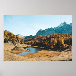 POSTER PHOTOGRAPHIE AÉRIENNE DE LA ROUTE EN BÉTON