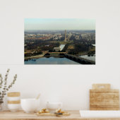 Poster Photographie aérienne de Washington DC (Cuisine)