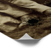 Poster Photographie antique - Le Parti de la chasse (Coin)