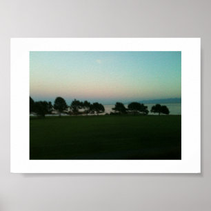 Poster Photographie couleur de Passage Arbres Canada