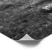 Poster Photographie créative noire et blanche (Coin)