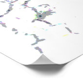 Poster Photographie d'art de libellules (Coin)