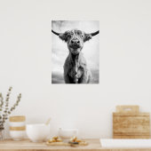 Poster Photographie d'art de style Saint-Vache Mesotint (Cuisine)