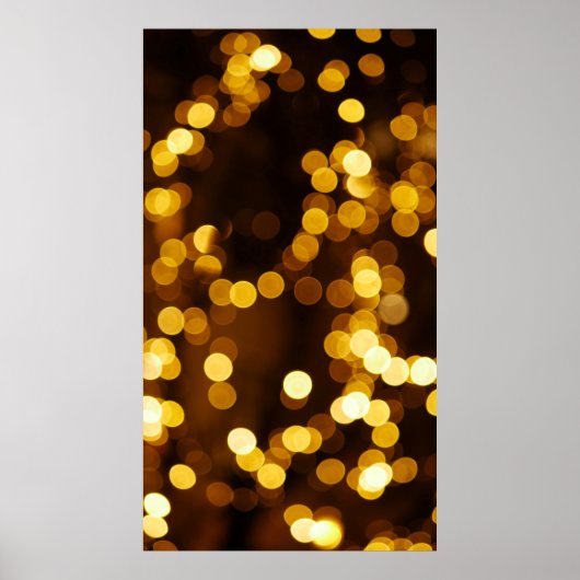 Poster Photographie de Bokeh (Devant)