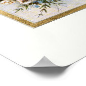 Poster Photographie de certificat de mariage de mariage v (Coin)