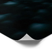 Poster Photographie de closeup de gouttes de larmes (Coin)
