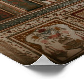 POSTER PHOTOGRAPHIE DE CLOSEUP DE GREEN CACTUS PLANTE (Coin)