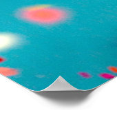 Poster Photographie de focalisation sélective du confet m (Coin)