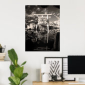 Poster Photographie de jardin infrarouge (Bureau à domicile)