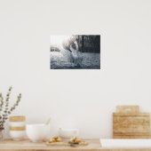 Poster Photographie de la nature du cygne blanc (Cuisine)