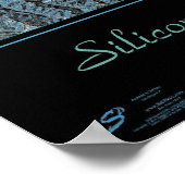 Poster Photographie de l'affiche satellite de Silicon Val (Coin)