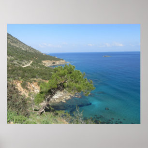 Poster Photographie de nature Méditerranée Montagne & Mer