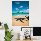 Poster Photographie de plage #1 (Bureau à domicile)