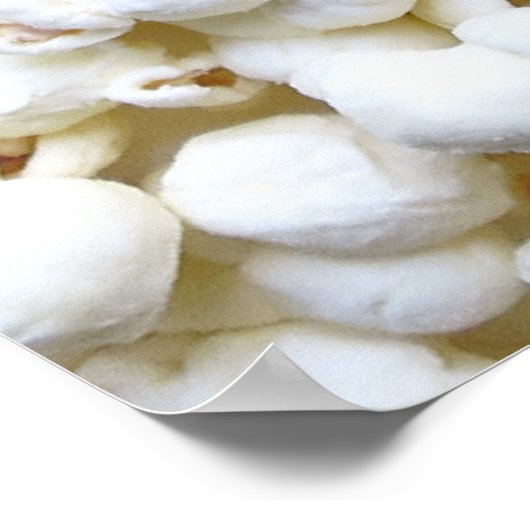 Poster Photographie de Popcorn Texture (Coin)
