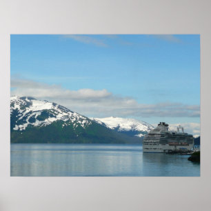 Poster Photographie de voyage de croisière en Alaska