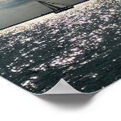 Poster Photographie du bateau à voile du lac Erie (Coin)