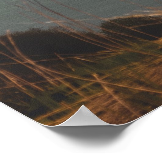 POSTER PHOTOGRAPHIE DU LAC (Coin)