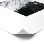 Poster Photographie du mont Baker enneigé (Coin)