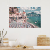 Poster Photographie du pastel de la côte d'Amalfi (Cuisine)