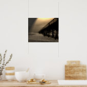 Poster Photographie du quai de Flagler Beach (Cuisine)