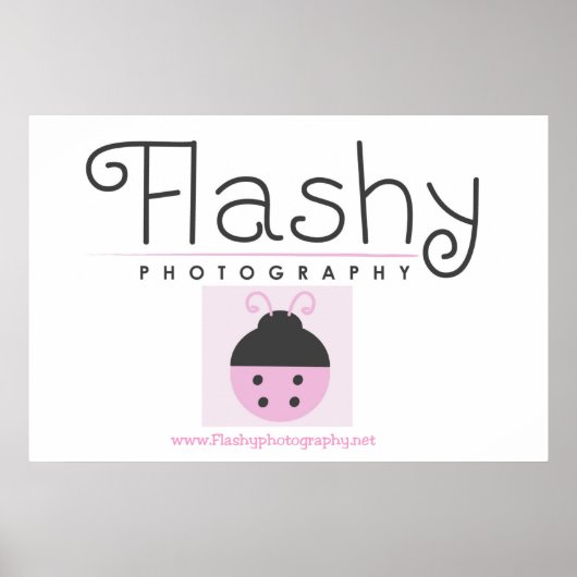 Poster Photographie flashy (Devant)