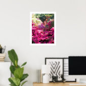 Poster Photographie florale du Rhododendron INTITULÉE (Bureau à domicile)