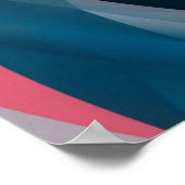 Poster Photographie géométrique Design d'art géométrique (Coin)