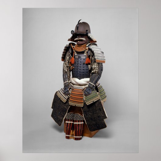 Poster Photographie historique de l'armure de Samurai (XV (Devant)