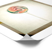 Poster PHOTOGRAPHIE LOLLIPOP STYLE vintage (Coin)