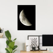 Poster Photographie lunaire (Bureau à domicile)