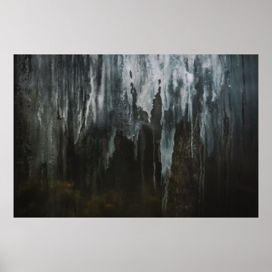 POSTER PHOTOGRAPHIE MACRO DE FORMATION GLACE (Devant)