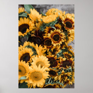 POSTER PHOTOGRAPHIE MACRO DES SOUFFRES JAUNES