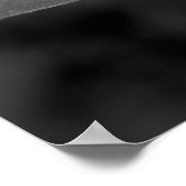 Poster Photographie noir et blanc de la libellule de Skim (Coin)