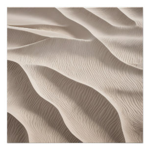 Poster Photographie Plage Sable Beige Neutre doux