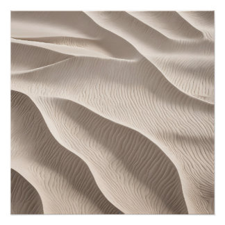 Poster Photographie Plage Sable Beige Neutre doux